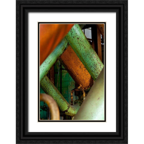 Pipe Dreams II Black Ornate Wood Framed Art Print with Double Matting by Styber, Dana