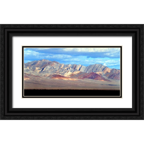 Bare Mountain I Black Ornate Wood Framed Art Print with Double Matting by Taylor, Douglas