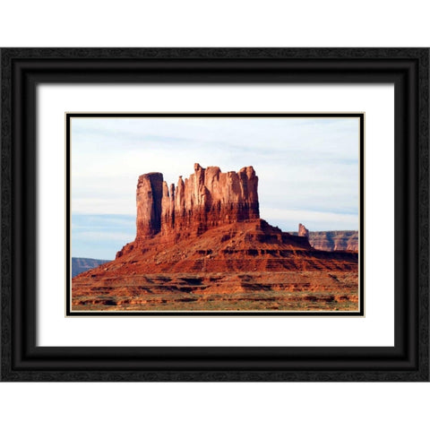 Navajo Country III Black Ornate Wood Framed Art Print with Double Matting by Taylor, Douglas