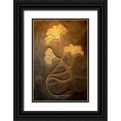 Crinoids I Black Ornate Wood Framed Art Print with Double Matting by Taylor, Douglas