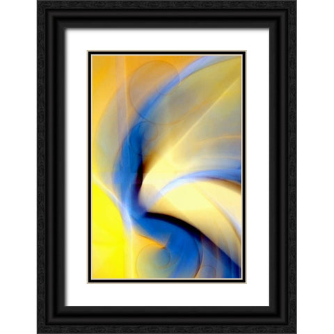 Invitation to Dance Black Ornate Wood Framed Art Print with Double Matting by Taylor, Douglas