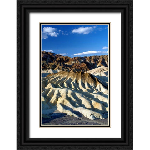 Zabriskie Point I Black Ornate Wood Framed Art Print with Double Matting by Taylor, Douglas
