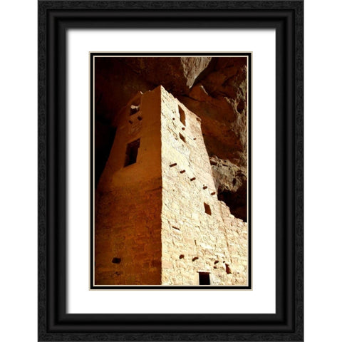 Cliff Palace Detail I Black Ornate Wood Framed Art Print with Double Matting by Taylor, Douglas