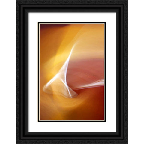 A Soothing Blend Black Ornate Wood Framed Art Print with Double Matting by Taylor, Douglas
