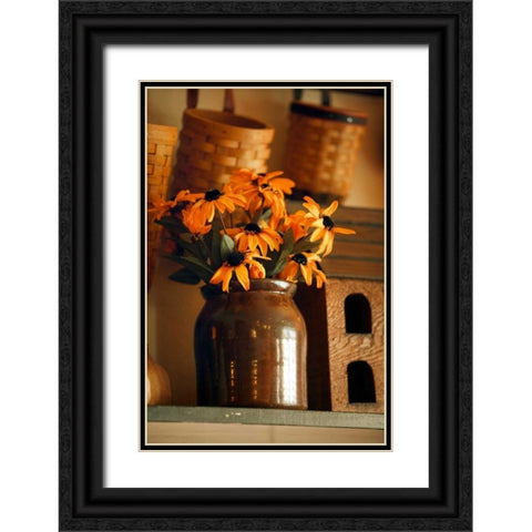 Fresh Picked II Black Ornate Wood Framed Art Print with Double Matting by Clayton-Thompson, Philip