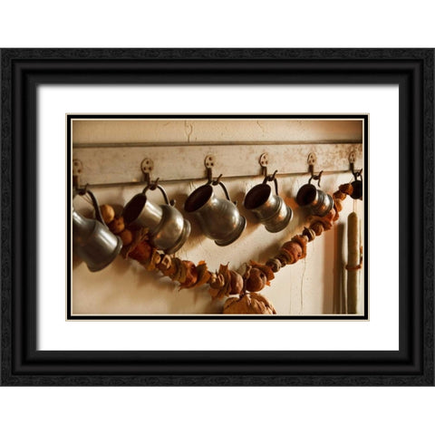 Vintage Cooking I Black Ornate Wood Framed Art Print with Double Matting by Clayton-Thompson, Philip