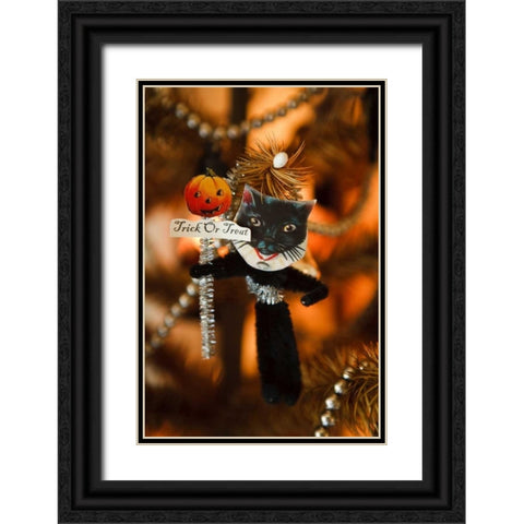 Halloween III Black Ornate Wood Framed Art Print with Double Matting by Clayton-Thompson, Philip
