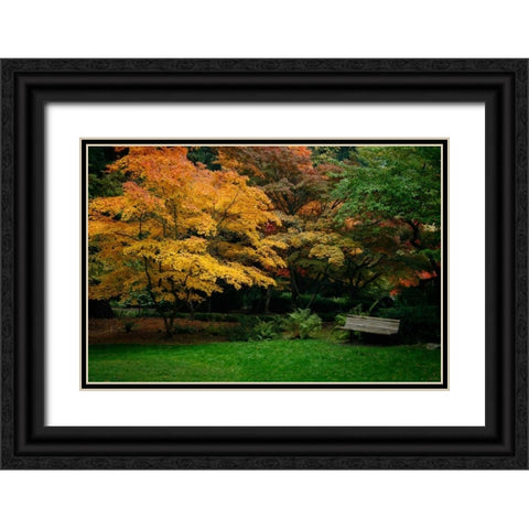 Contemplation II Black Ornate Wood Framed Art Print with Double Matting by Geyman, Vitaly
