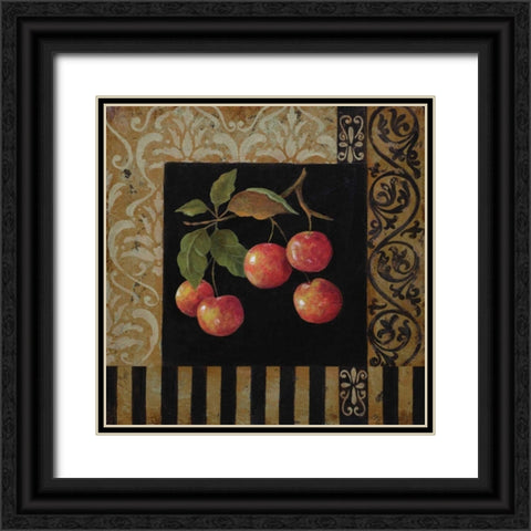 Fruitier IV Black Ornate Wood Framed Art Print with Double Matting by Peyton, Hanna