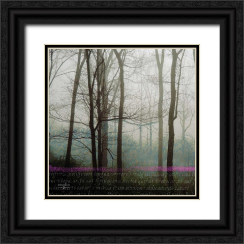 Partners I Black Ornate Wood Framed Art Print with Double Matting by Studio 2