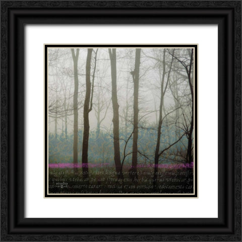 Partners II Black Ornate Wood Framed Art Print with Double Matting by Studio 2