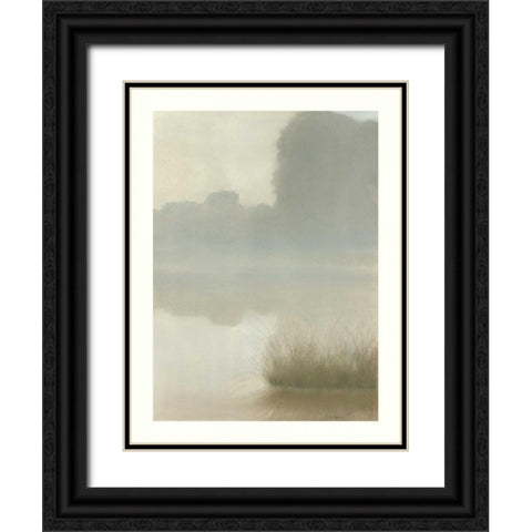 St. Clair Mist Black Ornate Wood Framed Art Print with Double Matting by Sheler, Sammy