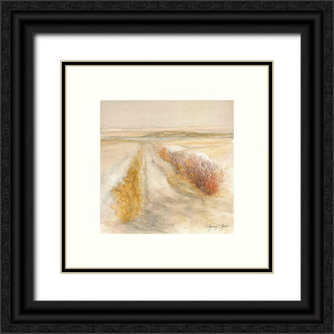 Crescent Bar Black Ornate Wood Framed Art Print with Double Matting by Sheler, Sammy