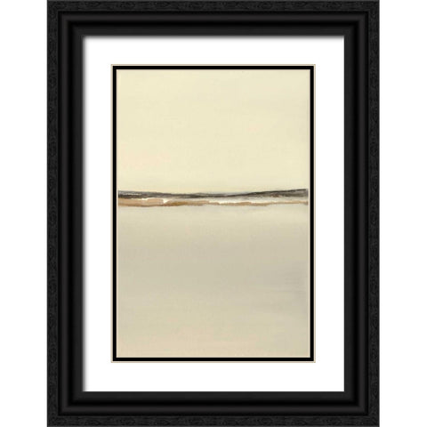 Grey Morning Black Ornate Wood Framed Art Print with Double Matting by Sheler, Sammy