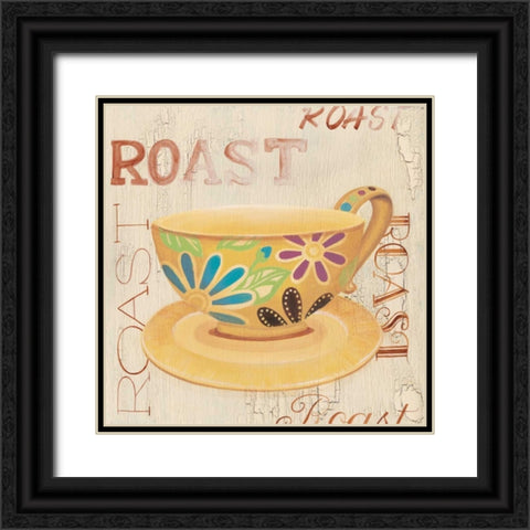 Morning Coffee II Black Ornate Wood Framed Art Print with Double Matting by Smith, Pamela