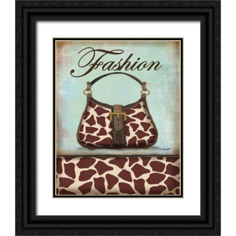 Exotic Purse I Black Ornate Wood Framed Art Print with Double Matting by Williams, Todd