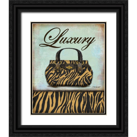 Exotic Purse IV Black Ornate Wood Framed Art Print with Double Matting by Williams, Todd