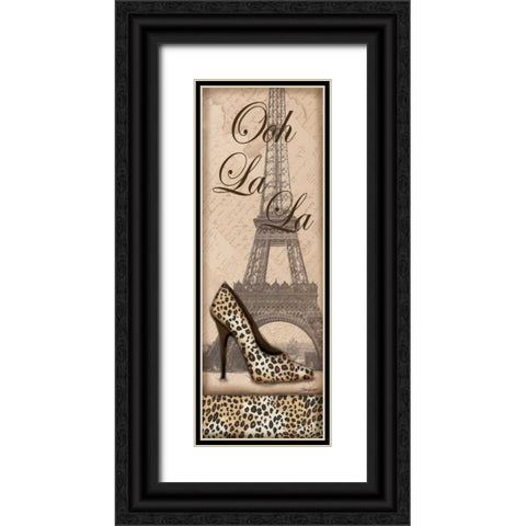Travel in Style I Black Ornate Wood Framed Art Print with Double Matting by Williams, Todd