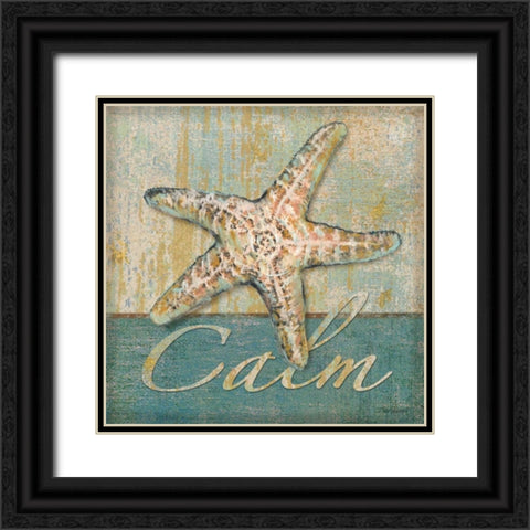 Calm Black Ornate Wood Framed Art Print with Double Matting by Williams, Todd