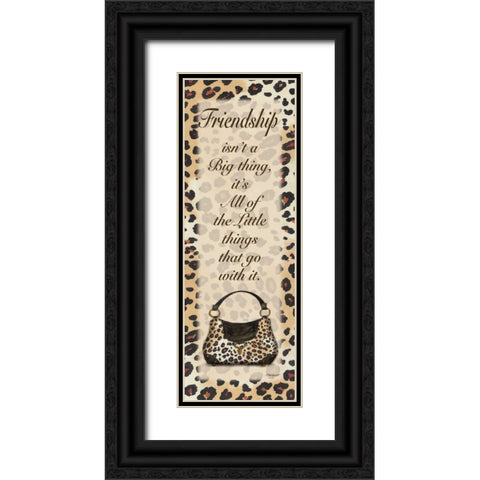 Friendship Purse Black Ornate Wood Framed Art Print with Double Matting by Williams, Todd