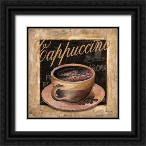 Cappuccino Black Ornate Wood Framed Art Print with Double Matting by Williams, Todd