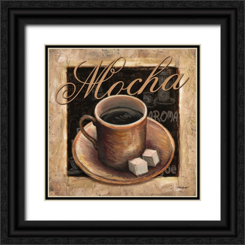 Mocha Black Ornate Wood Framed Art Print with Double Matting by Williams, Todd