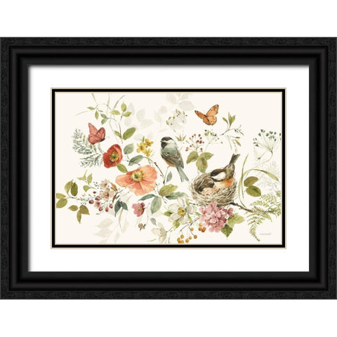 Blessed by Nature II Black Ornate Wood Framed Art Print with Double Matting by Audit, Lisa