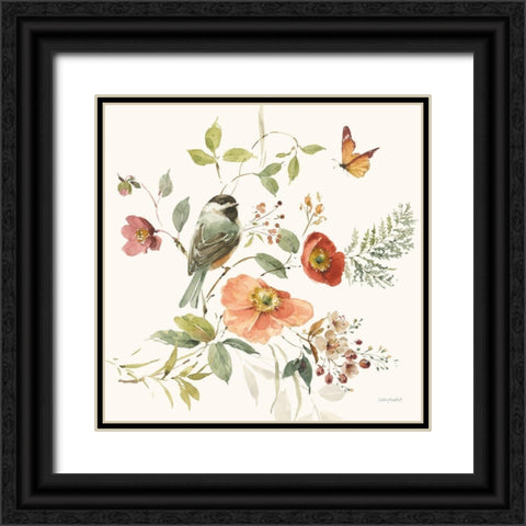 Blessed by Nature IV Black Ornate Wood Framed Art Print with Double Matting by Audit, Lisa