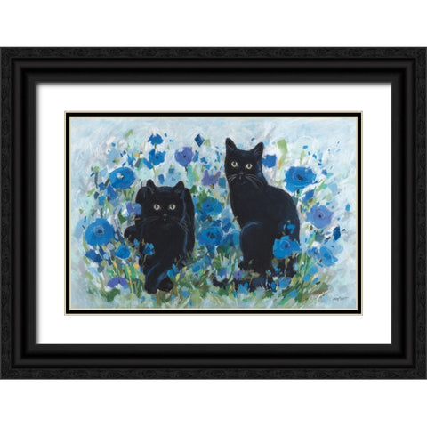 Blueming 12 Black Ornate Wood Framed Art Print with Double Matting by Audit, Lisa