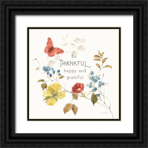 Countryside VII Black Ornate Wood Framed Art Print with Double Matting by Audit, Lisa