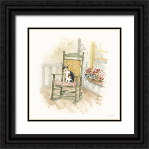 Countryside XIII Black Ornate Wood Framed Art Print with Double Matting by Audit, Lisa