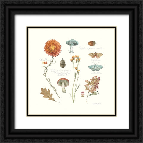 Seasons Study VII Black Ornate Wood Framed Art Print with Double Matting by Audit, Lisa