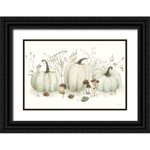 Seasons Study XI Black Ornate Wood Framed Art Print with Double Matting by Audit, Lisa