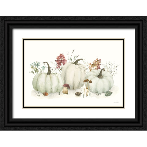 Seasons Study XII Black Ornate Wood Framed Art Print with Double Matting by Audit, Lisa