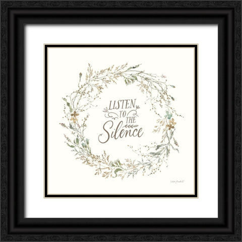 Seasons Study XVII Black Ornate Wood Framed Art Print with Double Matting by Audit, Lisa