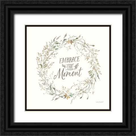 Seasons Study XIX Black Ornate Wood Framed Art Print with Double Matting by Audit, Lisa