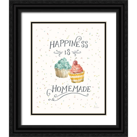 Sweet Little Pleasures VI Black Ornate Wood Framed Art Print with Double Matting by Audit, Lisa