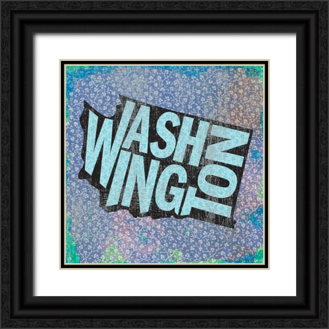 Washington Black Ornate Wood Framed Art Print with Double Matting by Art Licensing Studio