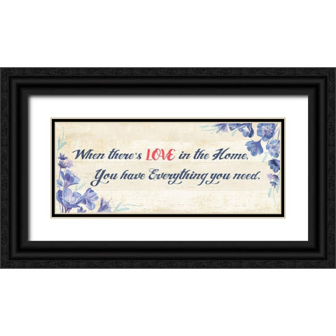 You Have Everything Black Ornate Wood Framed Art Print with Double Matting by Art Licensing Studio