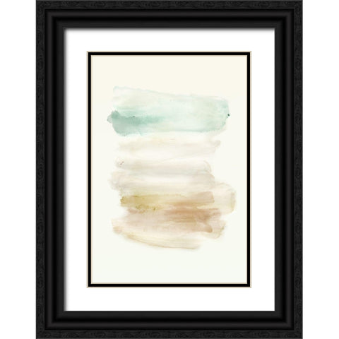 Water flow 2 Black Ornate Wood Framed Art Print with Double Matting by Art Licensing Studio