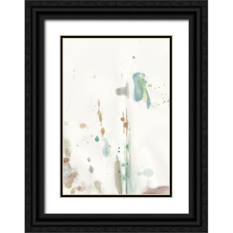 Water spot 2 Black Ornate Wood Framed Art Print with Double Matting by Art Licensing Studio