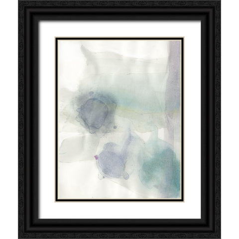 Water Rock 2 Black Ornate Wood Framed Art Print with Double Matting by Art Licensing Studio
