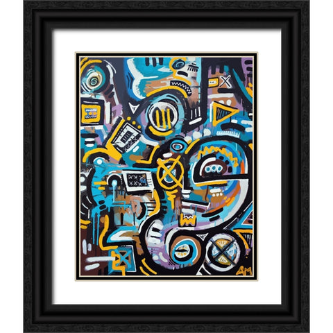 By Odins Beard Black Ornate Wood Framed Art Print with Double Matting by Mcilwaine, Alloyius