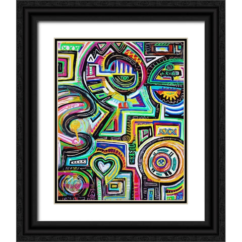 Celestial Engine Black Ornate Wood Framed Art Print with Double Matting by Mcilwaine, Alloyius