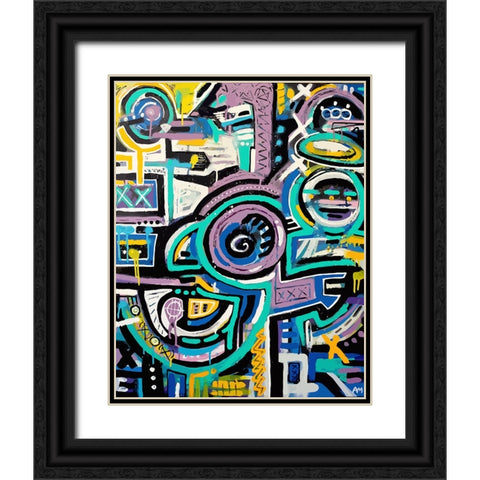 Totem 2025 Black Ornate Wood Framed Art Print with Double Matting by Mcilwaine, Alloyius