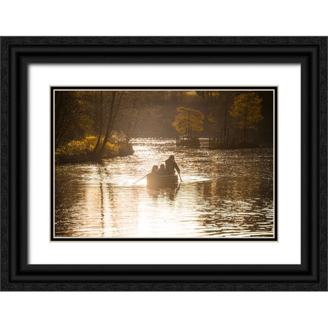 Dinant 6 Black Ornate Wood Framed Art Print with Double Matting by Heine, Ben