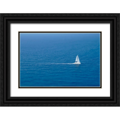 Miniature - 4 Black Ornate Wood Framed Art Print with Double Matting by Heine, Ben