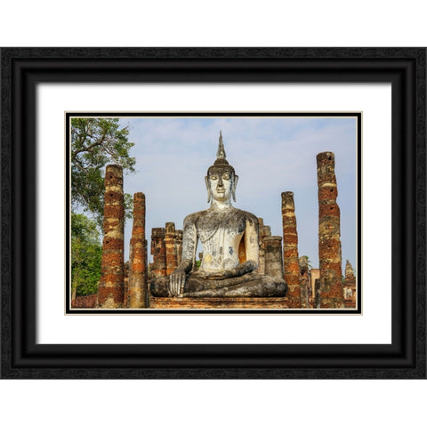 Thailand - 185 - 2 Black Ornate Wood Framed Art Print with Double Matting by Heine, Ben