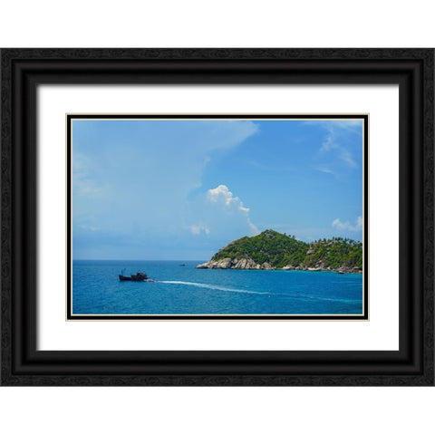 Thailand - 384 Black Ornate Wood Framed Art Print with Double Matting by Heine, Ben