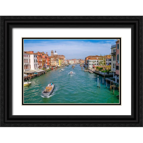 _SAM0772 Black Ornate Wood Framed Art Print with Double Matting by Heine, Ben